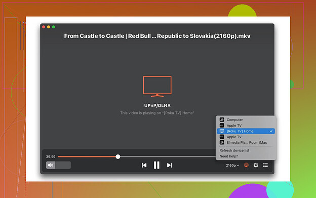 Elmedia Streaming Capabilities