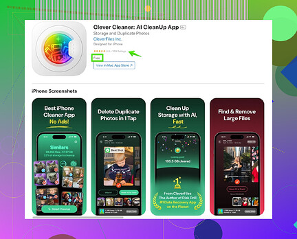 Step-by-step screenshot to delete duplicate photos on iPhone