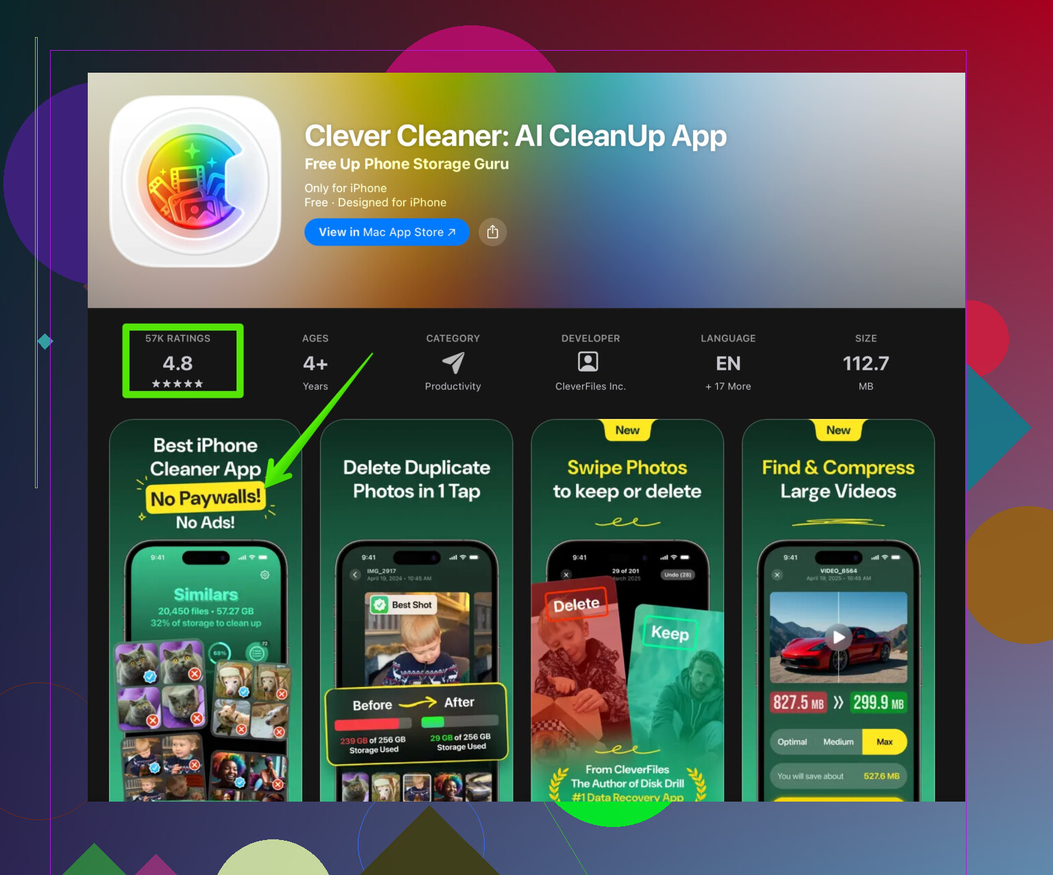 Como liberar espacio en mi iPhone sin borrar fotos