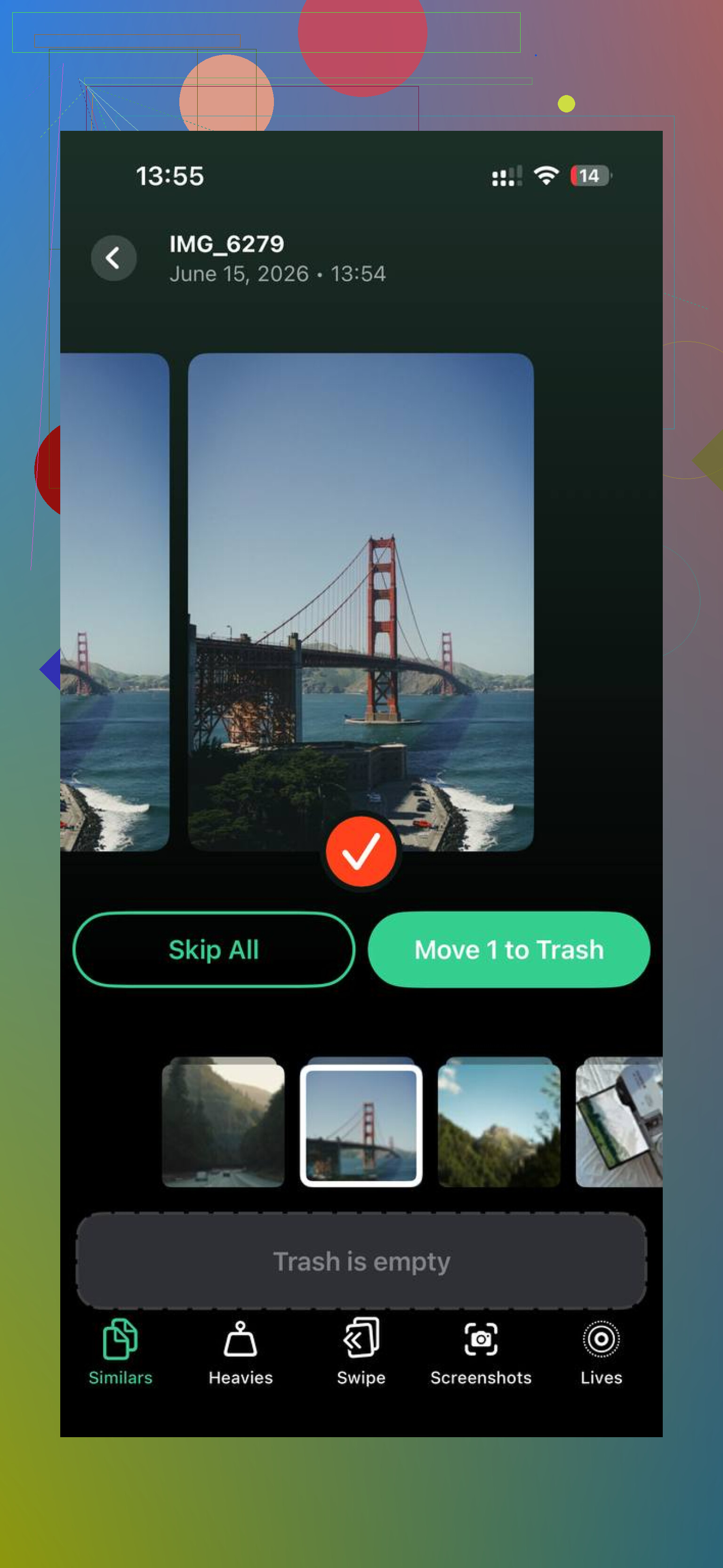 Verwijder downloads op de iPhone - gaan ze eerst naar Recent verwijderd?