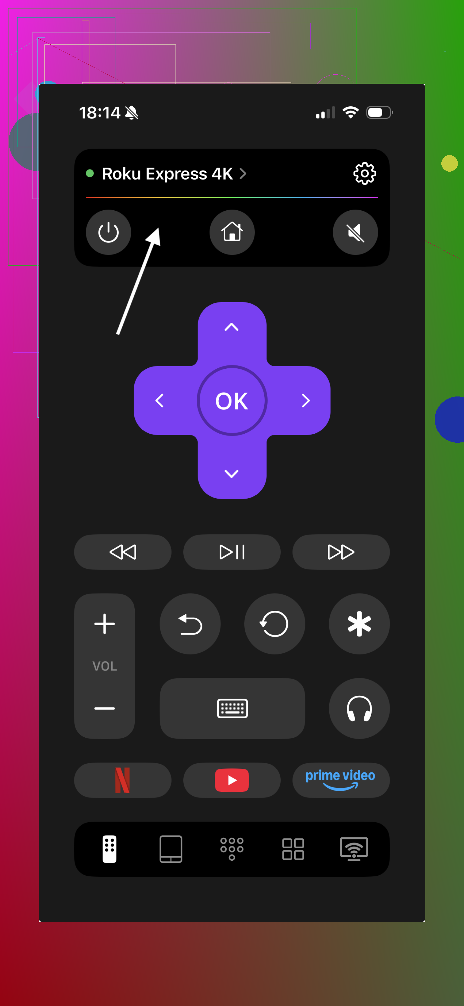 Need help with ONN Roku TV remote app setup