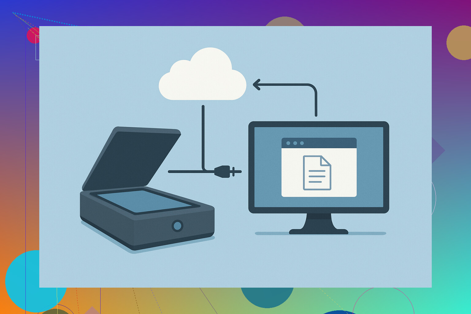 How can I use my USB scanner on my network?