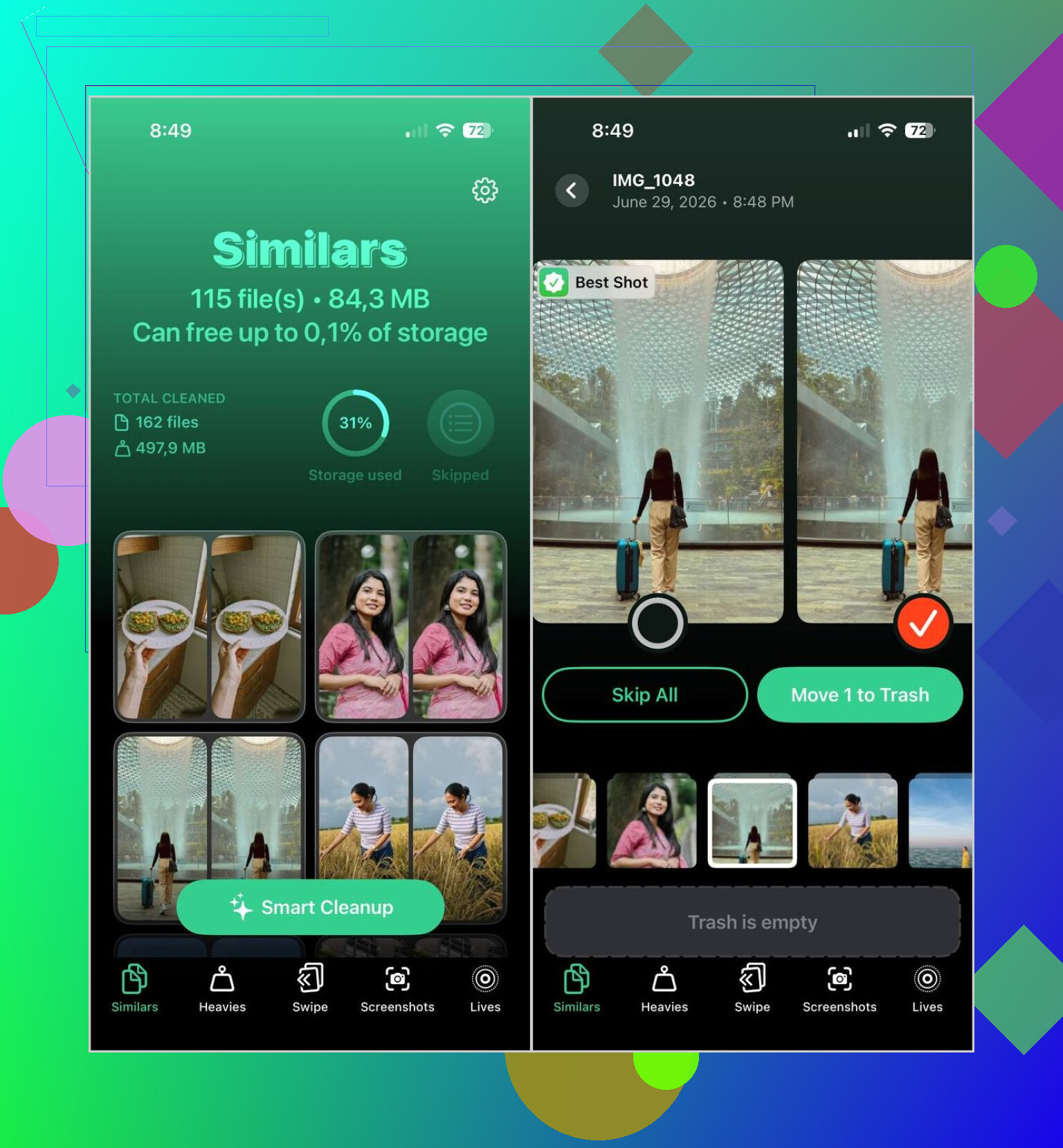 Beste app om vergelijkbare foto’s op de iPhone te vinden?