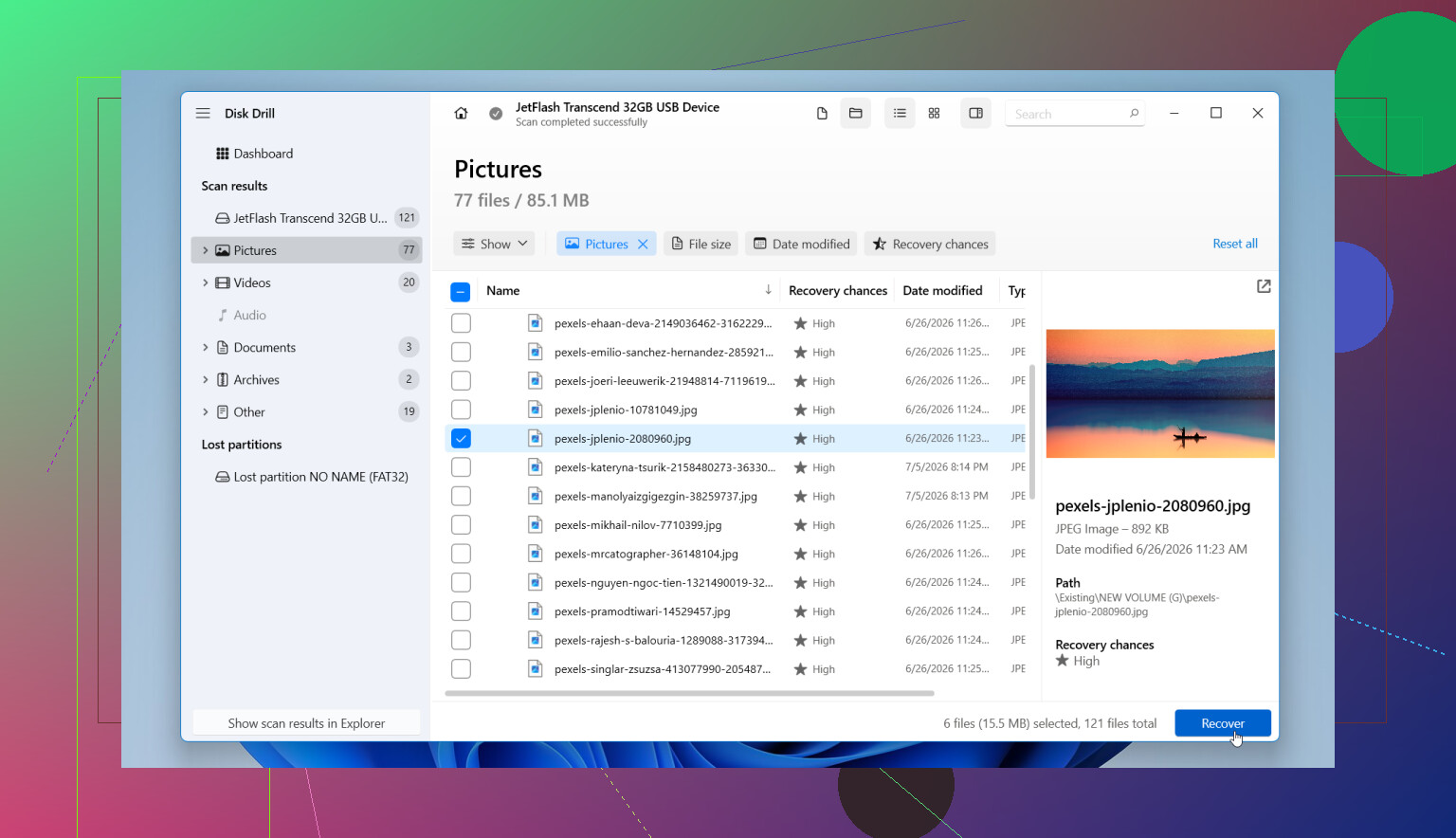Windows にフォーマットを求められた後、フォーマット済みUSBからファイルを復元するには?